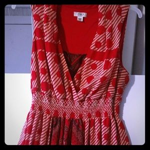 18/20 red maxi dress from Cato